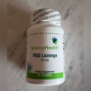 Seeking Health PQQ Lozenge Supplement 30 Servings Post Workout Sealed Bottle